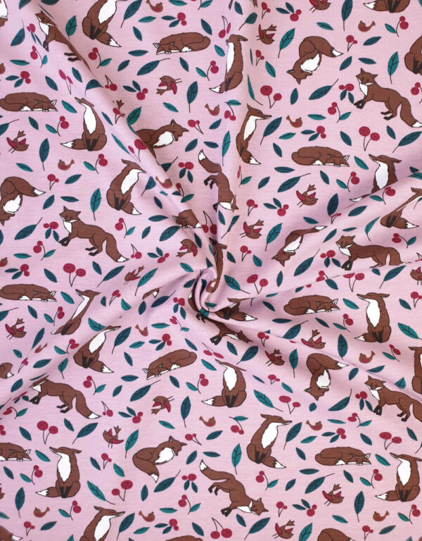 #J025 Jersey rosa mit Fuchs #J025 Jersey rosa mit Fuchs