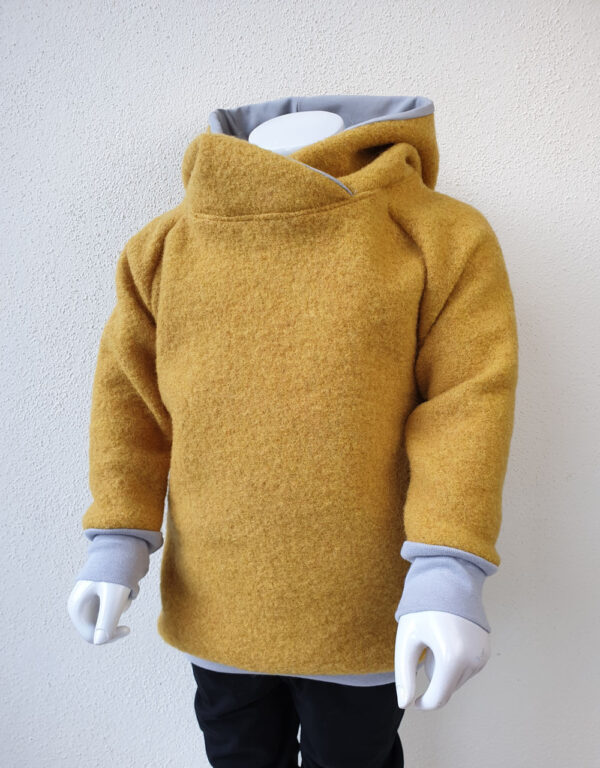 Walkpullover senf-gelb Walkpullover senf-gelb