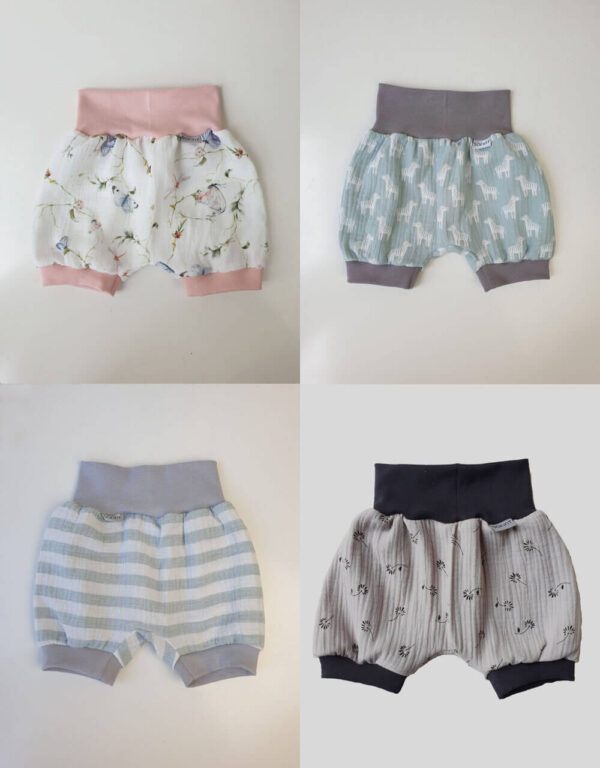 Deine Wunsch-Kurze Hose aus Musselin Deine Wunsch-Kurze Hose aus Musselin