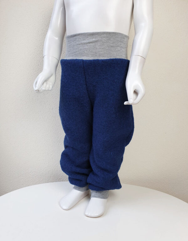 Walkhose jeans-blau