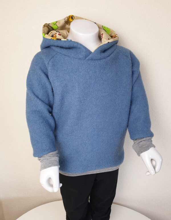 Walkpullover blau Walkpullover blau