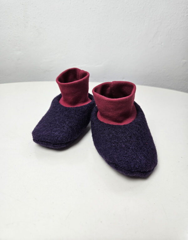 Walkschuhe aubergine