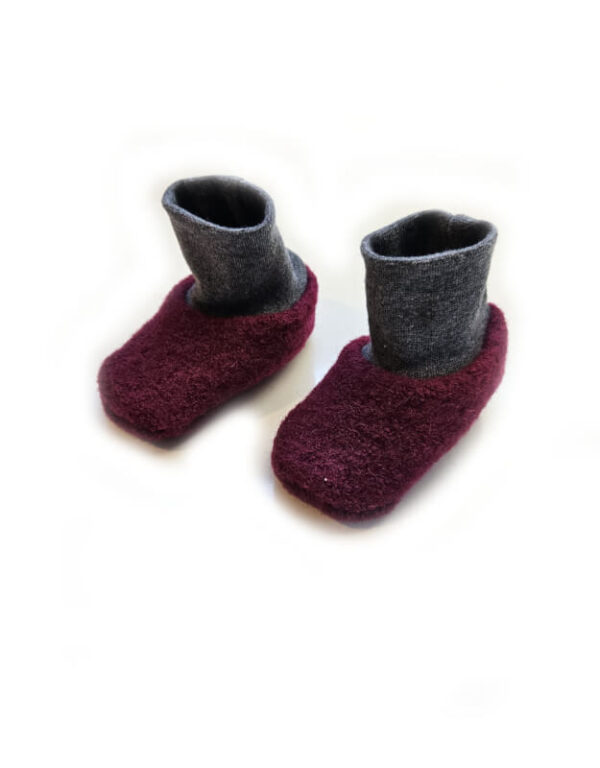 Walkschuhe purpur